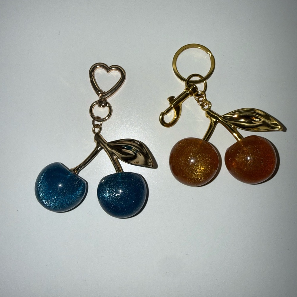 Inspirational glittery cherries -NWOT